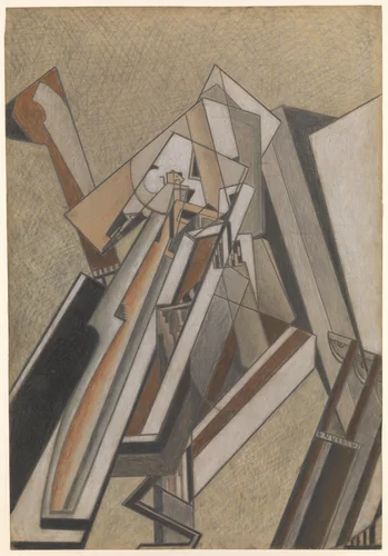 Abstract Composition by Lawrence Atkinson, drawing, 1914