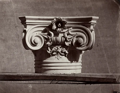 Untitled from the album Sculpture ornementale, le Nouvel Opèra de Paris (Ornamental Sculpture of the New Paris Opera) by Louis-Émile Durandelle, photograph, 1865