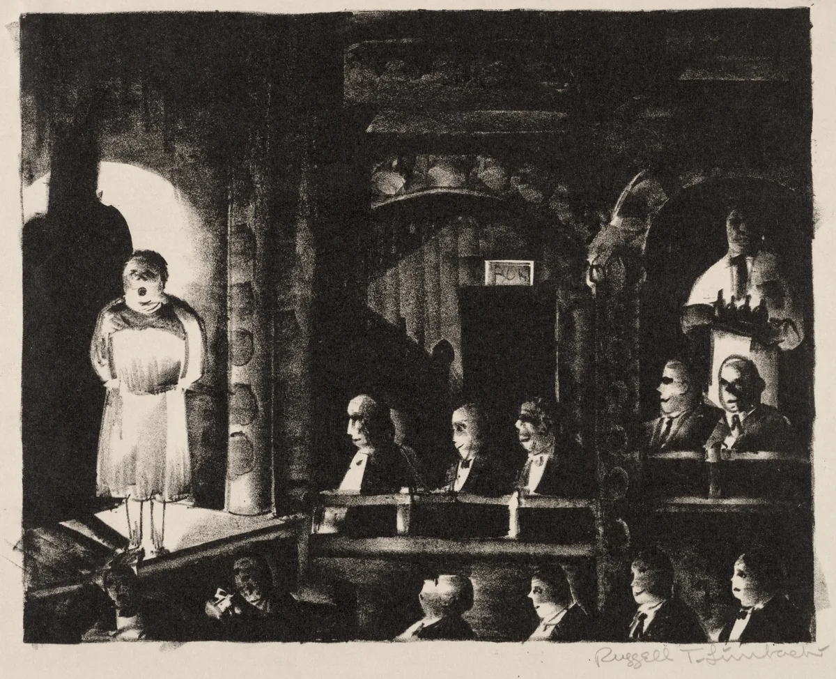 The Blues Singer by Russell T Limbach, print, 1923-1933