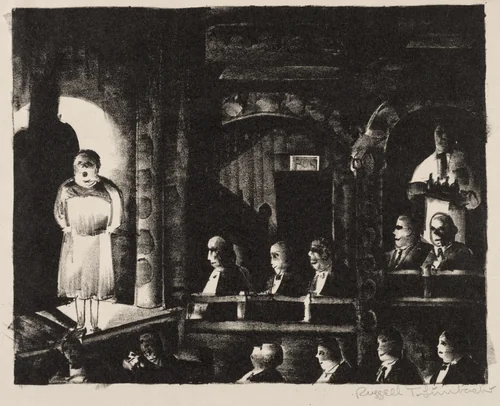 The Blues Singer by Russell T Limbach, print, 1923-1933