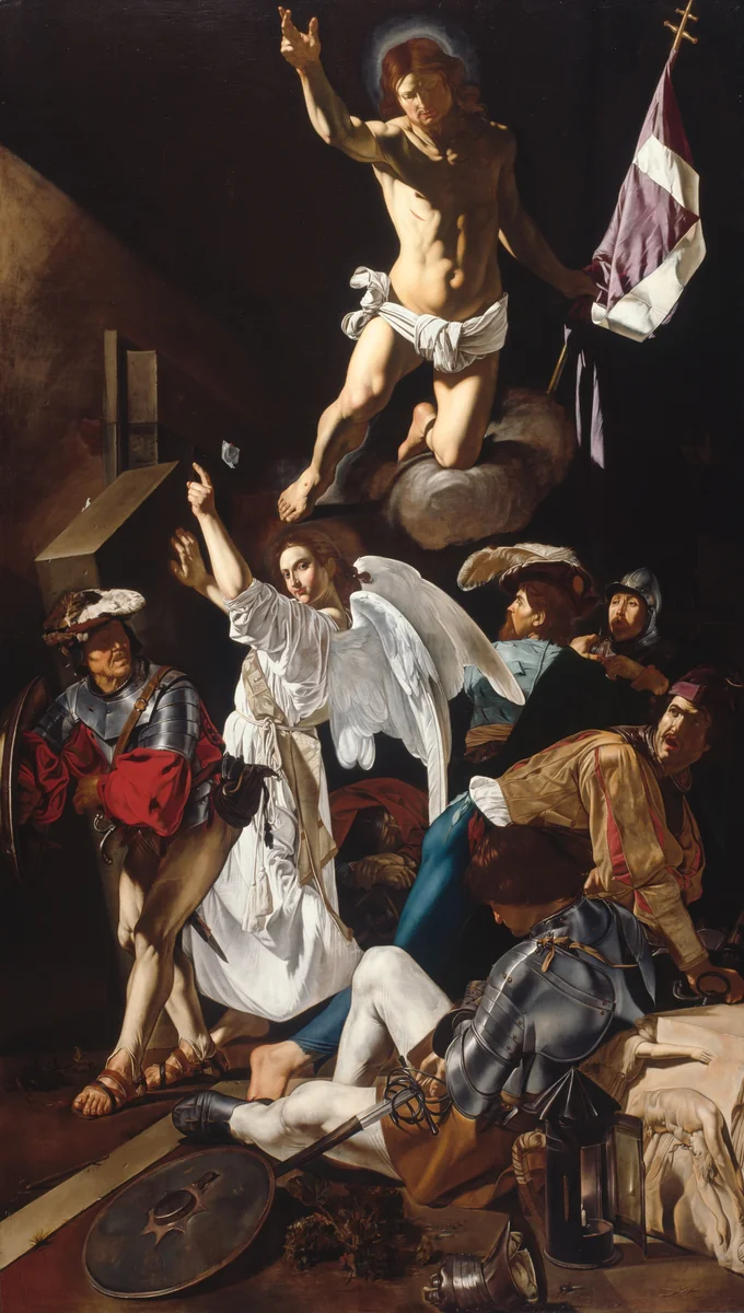 The Resurrection by Cecco del Caravaggio, painting, 1619-1620