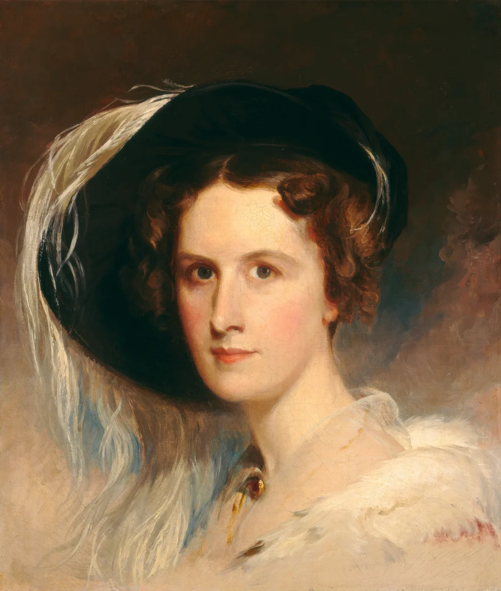 Ann Biddle Hopkinson (Mrs. Francis Hopkinson) by Thomas Sully, painting, 1834