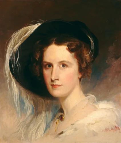 Ann Biddle Hopkinson (Mrs. Francis Hopkinson) by Thomas Sully, painting, 1834