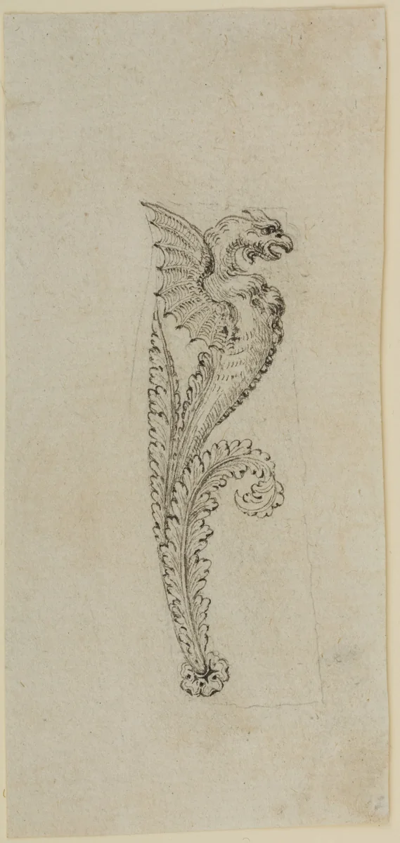 Design for the Decoration of Firearms by Nicolas Noël Boutet, drawing, 1772-1830