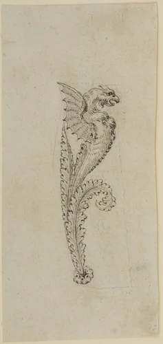 Design for the Decoration of Firearms by Nicolas Noël Boutet, drawing, 1772-1830