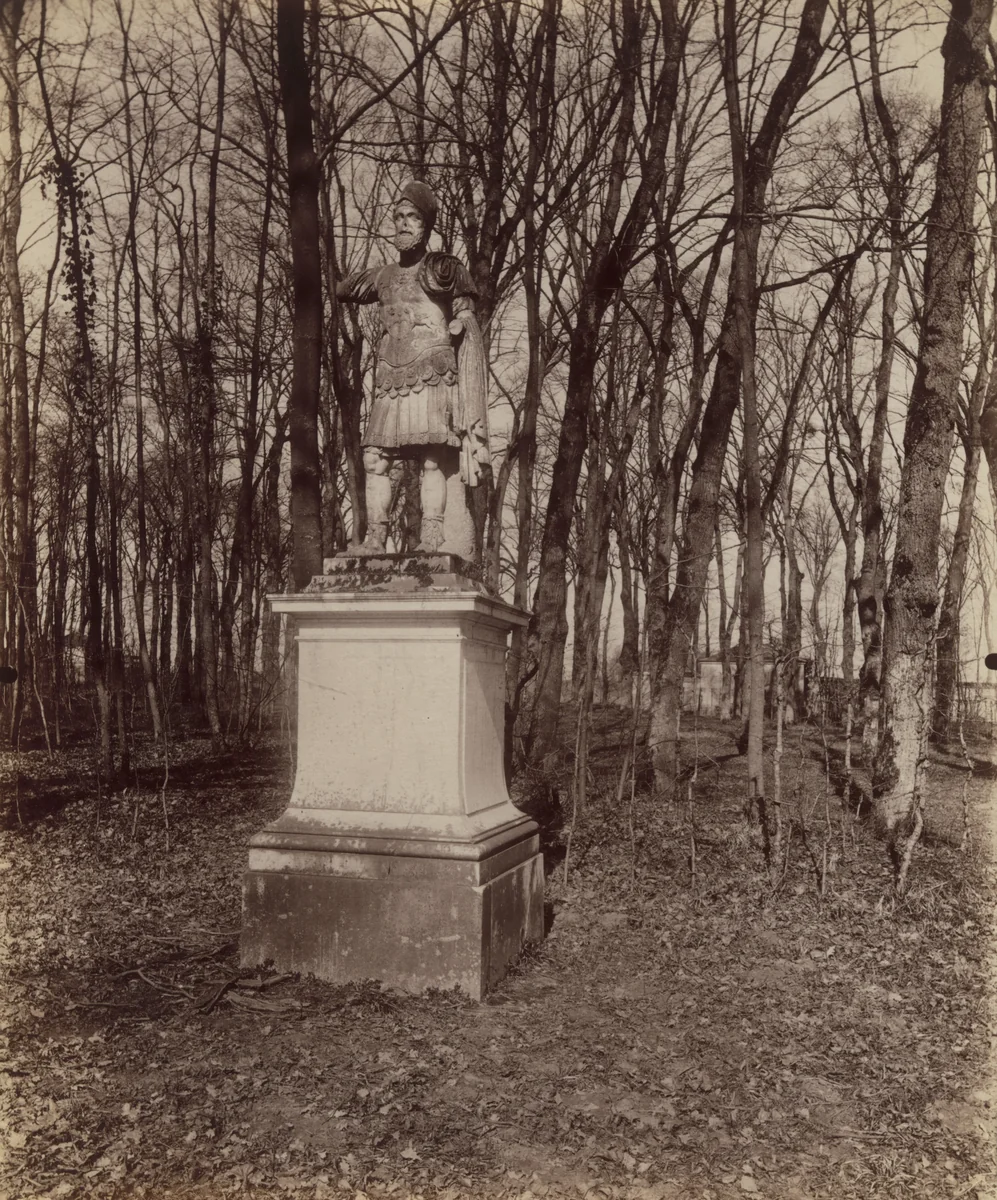 Grand Trianon -- Coin de Parc by Eugène Atget, photograph, 1902
