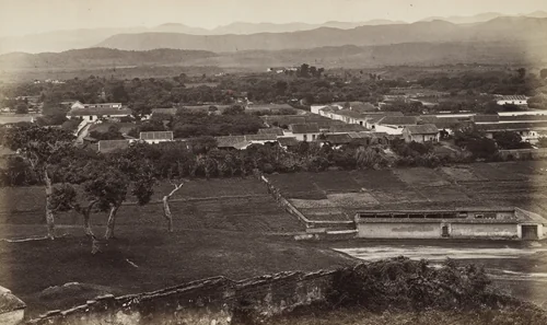 Environs of City of Guatemala by Eadweard Muybridge, photograph, 1875