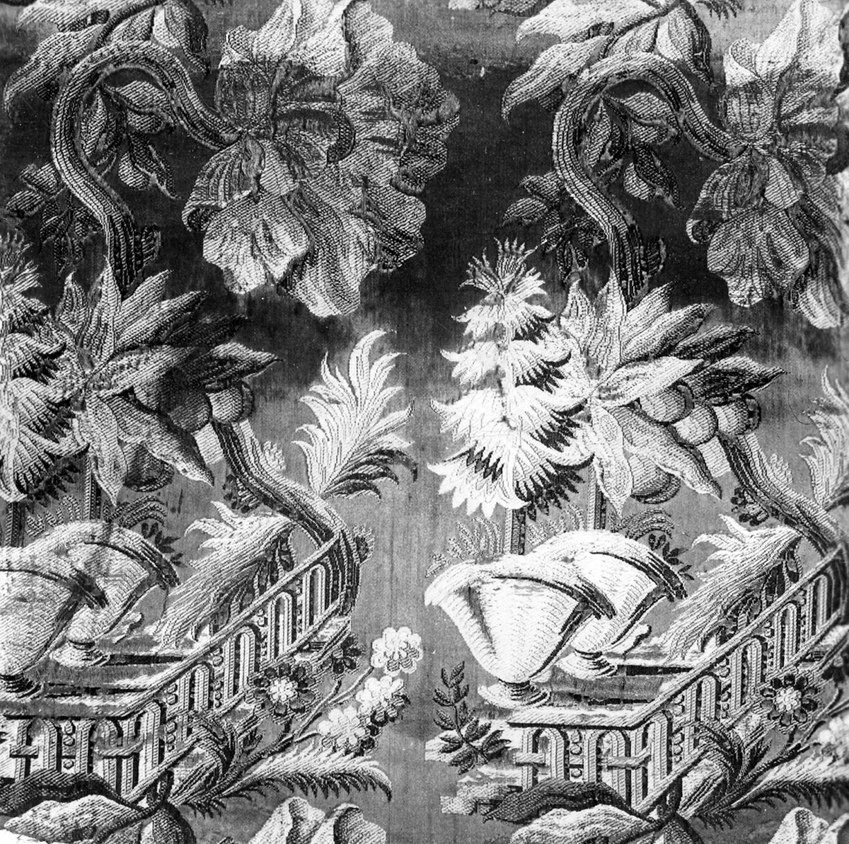 Fragment by France, textile, 1722-1743