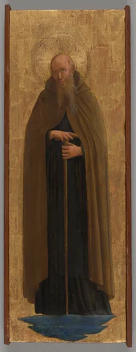 Saint Anthony Abbot by Fra Angelico, painting, 1440-1441