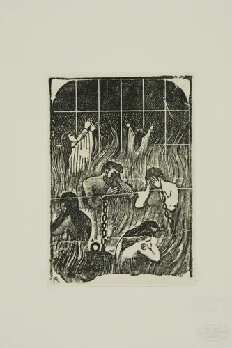 Souls in Purgatory by José Guadalupe Posada, print, 1871-1913