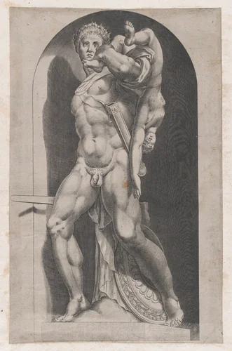 Atreus Farnese, from "Speculum Romanae Magnificentiae" by anonymous, print, 1530-1580