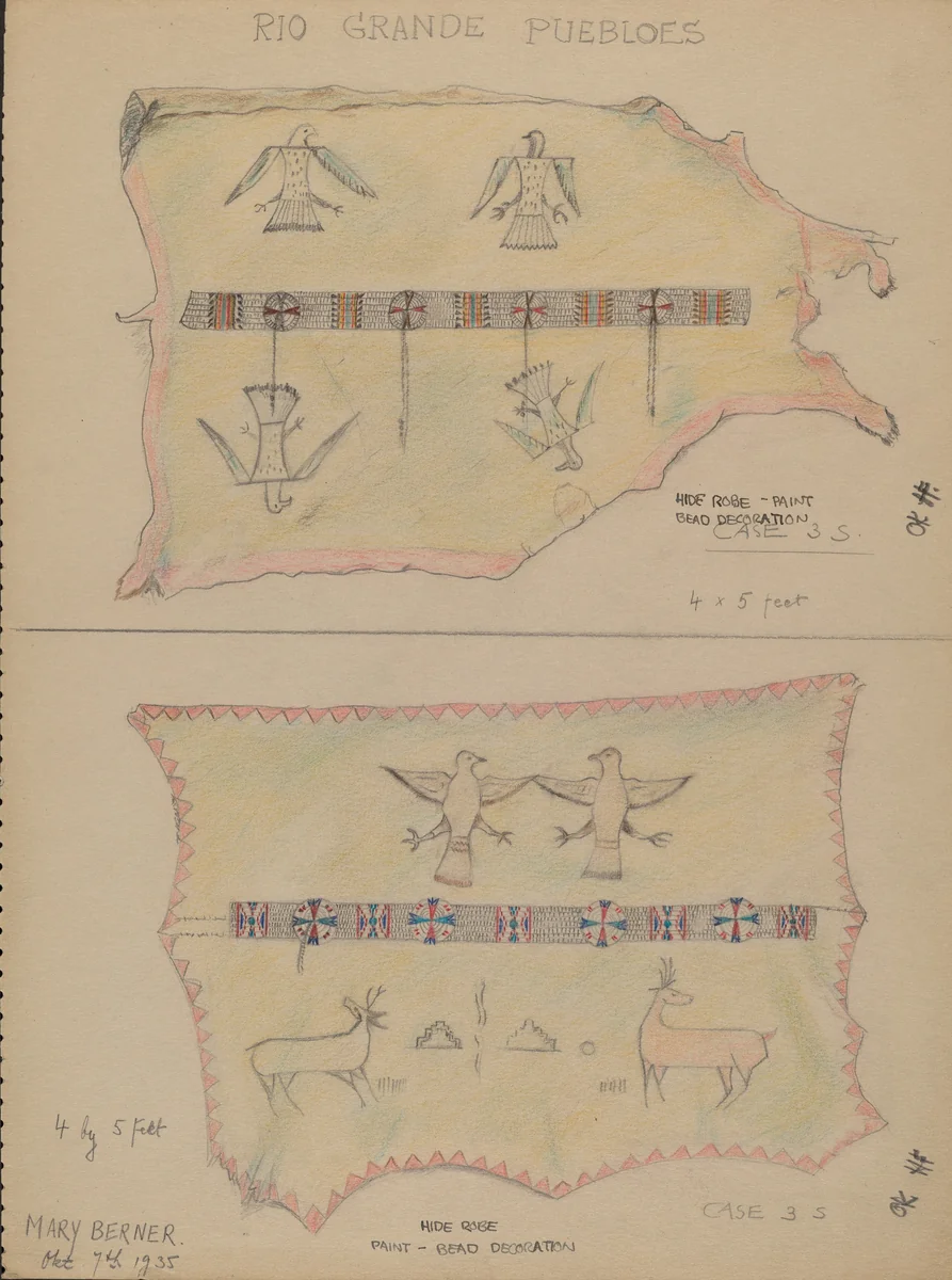 Hide Robes by Mary Berner, index of american design, 1935