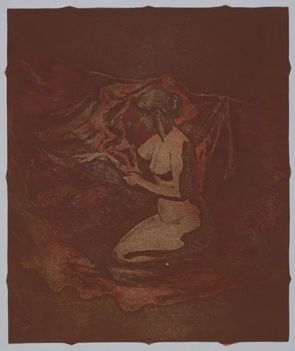 Embers Glow by Theodore Roussel, print, 1890-1897