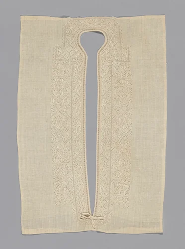 Neck Insert by Leukas, textile, 1701-1800