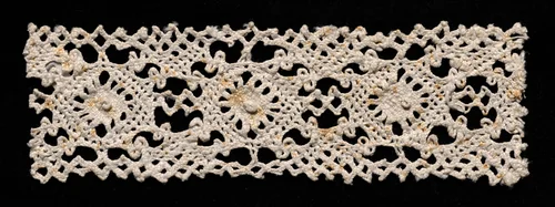 Bobbin Lace Insertion without Selvage by Unknown, textile, 1540-1560