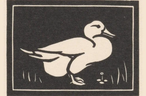 Eend by Julie de Graag, print, 1923-1924