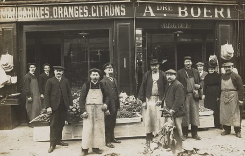Maison Boeri, Adre Boeri, Mandarines - oranges – citrons, Grenoble by Unidentified Photographer, photograph, 1912