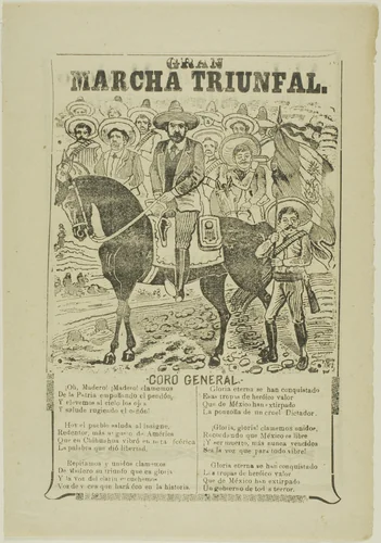Great Triumphal March by José Guadalupe Posada, print, 1911