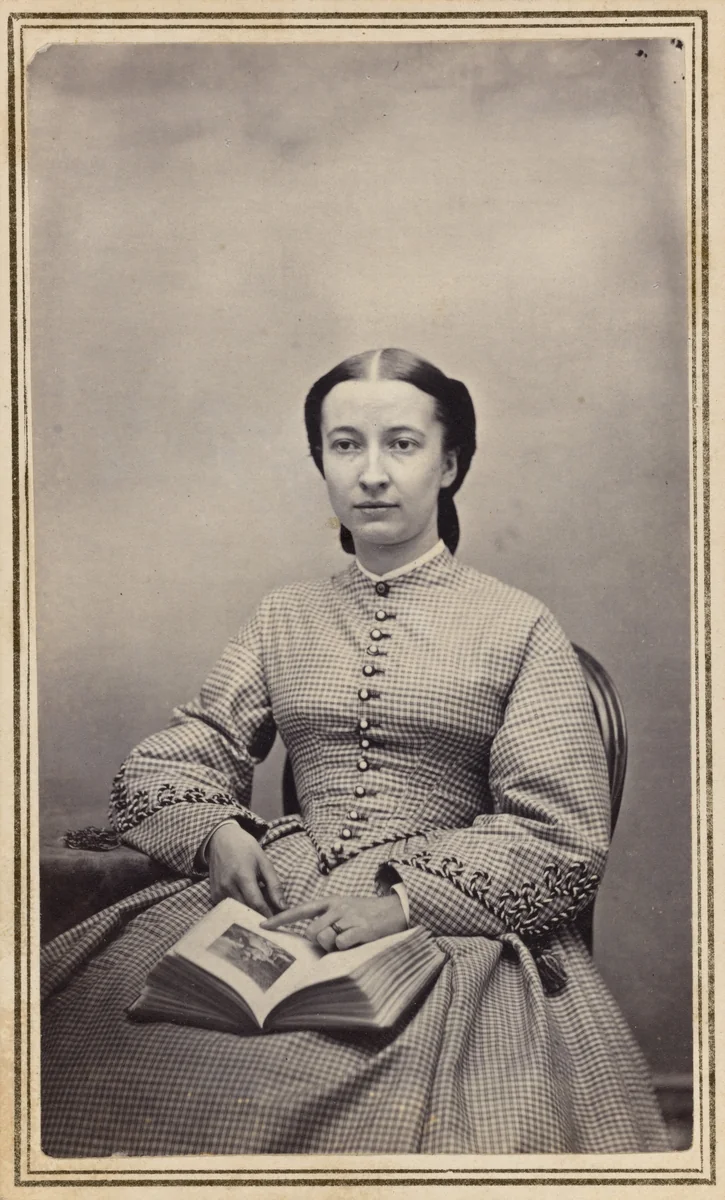 Portrait of a Woman by American 19th Century, photograph, 1855-1865