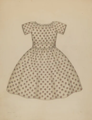 Boy's Dress by Nancy Crimi, index of american design, 1937