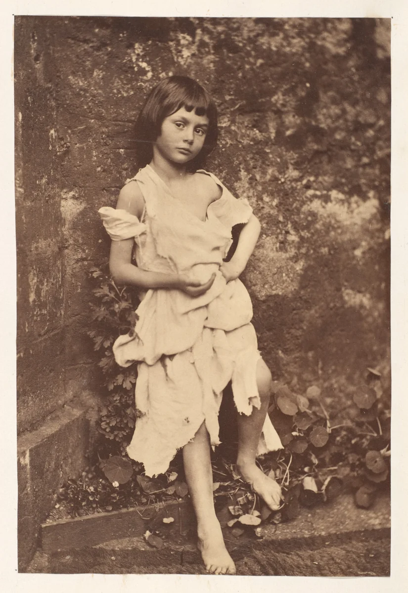 Alice Liddell as "The Beggar Maid" by Lewis Carroll, photograph, 1858
