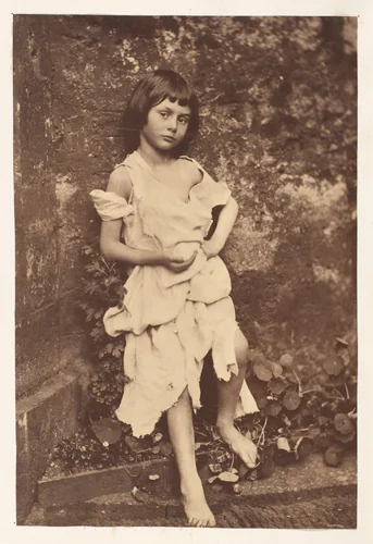 Alice Liddell as "The Beggar Maid" by Lewis Carroll, photograph, 1858