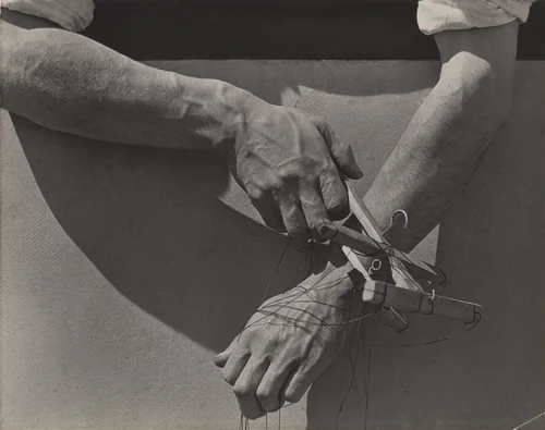 Hands of Marionette Player by Tina Modotti, photograph, 1929