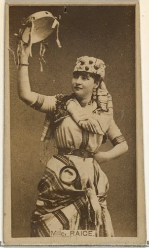Mlle. Raige, from the Actors and Actresses series (N145-8) issued by Duke Sons & Co. to promote Duke Cigarettes by W. Duke, Sons & Co., photograph, 1890-1895