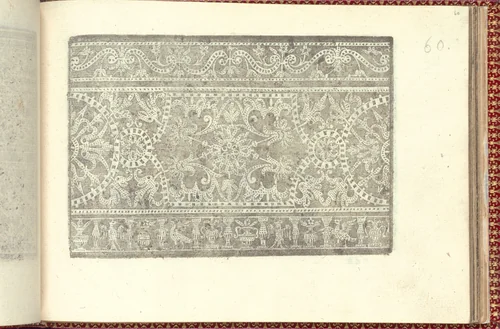 Corona delle Nobili et Virtuose Donne: Libro I-IV, page 60 (recto) by Cesare Vecellio, book, 1601