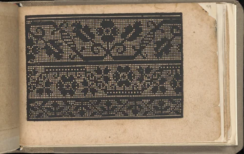 Schön newes Modelbuch (Page 79r) by Sigismundus Latomus, book, 1608