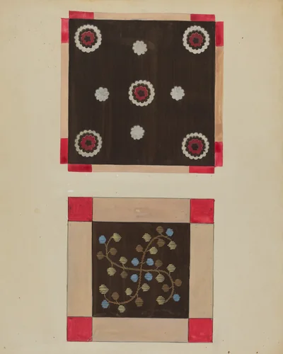 Button Rug by Jules Lefevere, index of american design, 1936