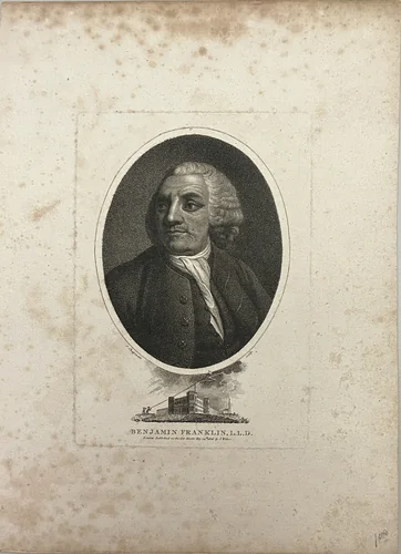 Benjamin Franklin by Mason Chamberlin, other, 1806