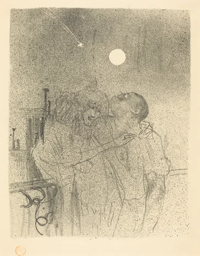 Etoiles filantes by Henri de Toulouse-Lautrec, print, 1895
