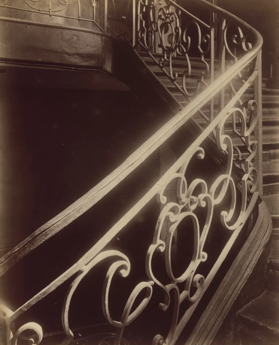 7, rue de l'Estrapade by Eugène Atget, photograph, 1904