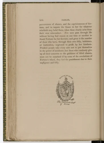 Tailpiece (page 154) from The Fables of Aesop by Thomas Bewick, illustrated book, 1818