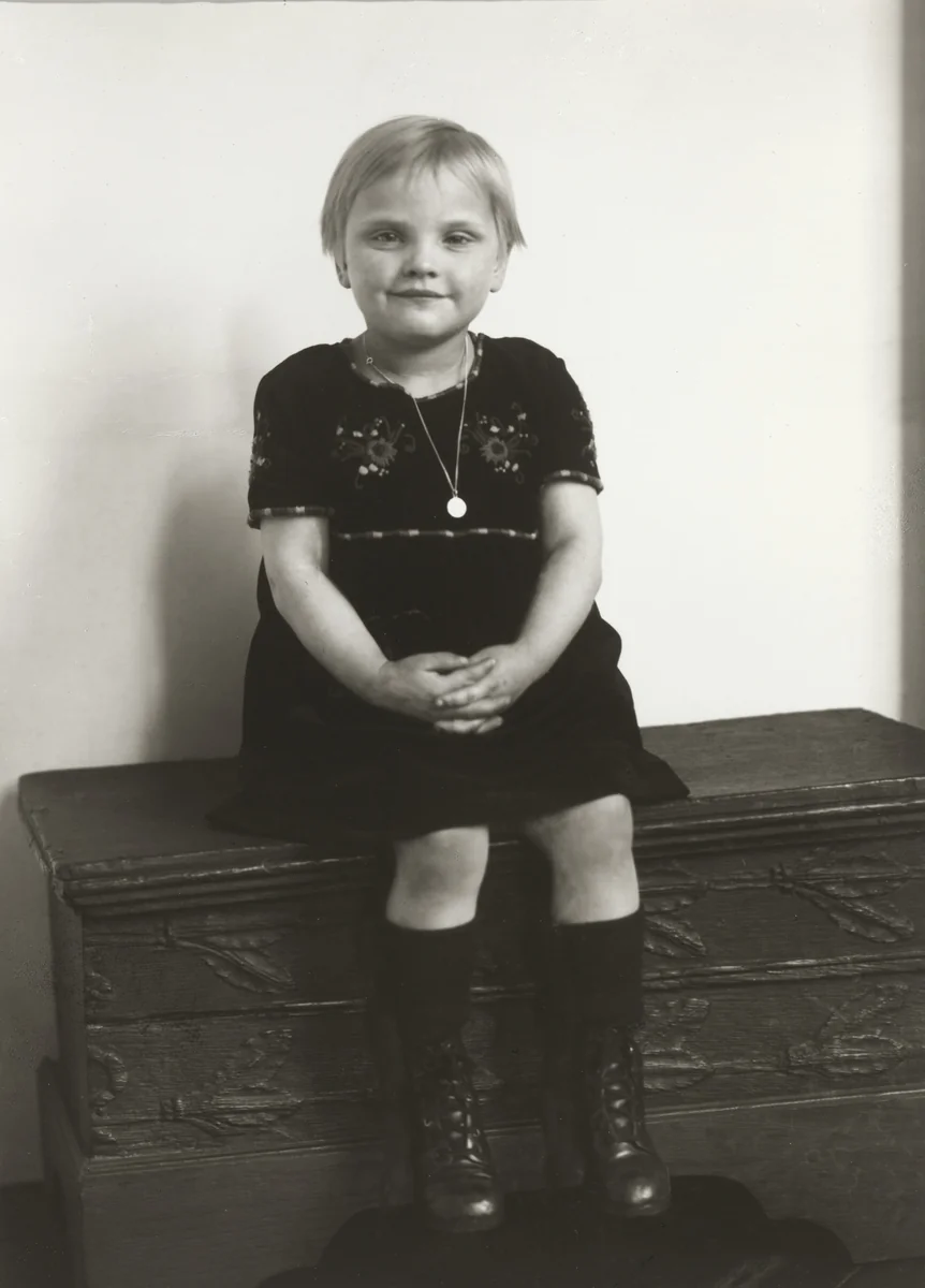 Middle-class Child by August Sander, photograph, 1926