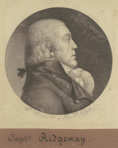 Jones Fawson by Charles B. J. Févret de Saint-Mémin, print, 1797