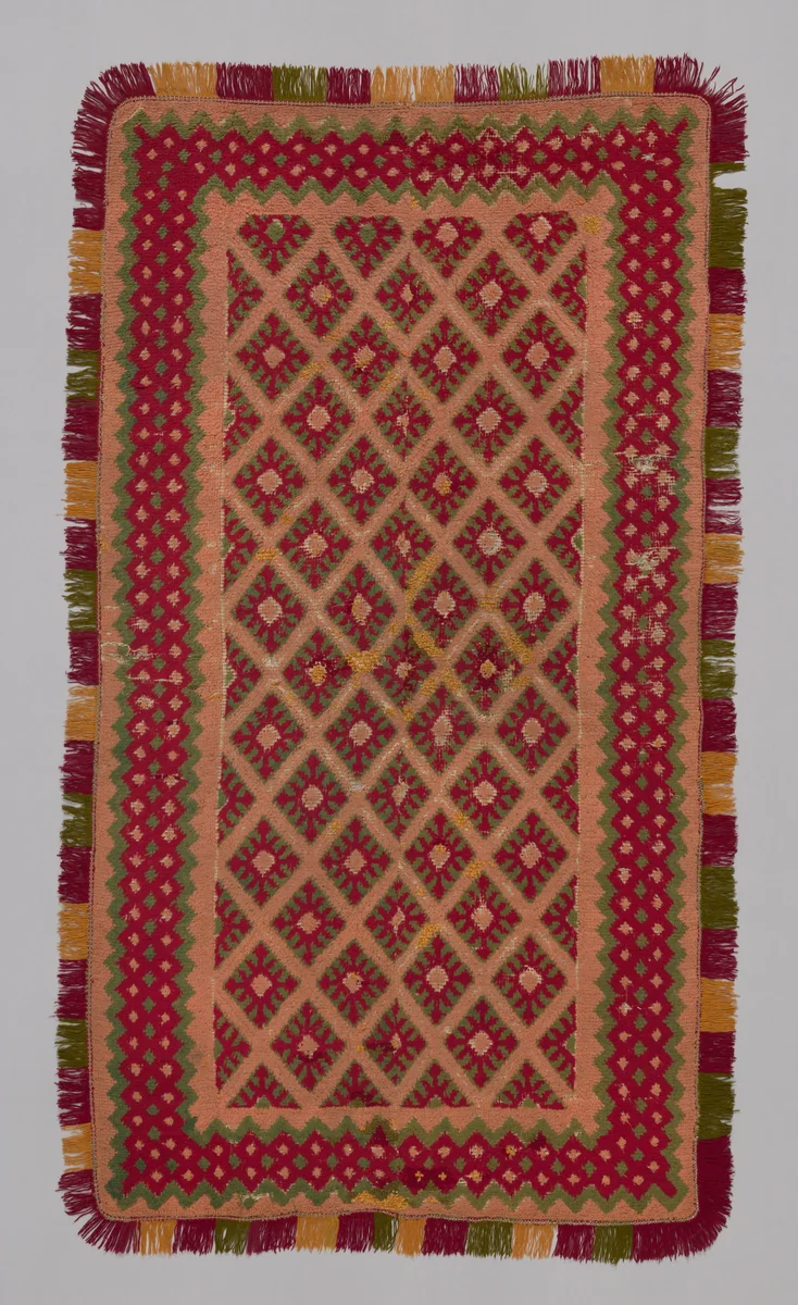 Carpet by Spain, Alpujarra, textile, 1775-1900
