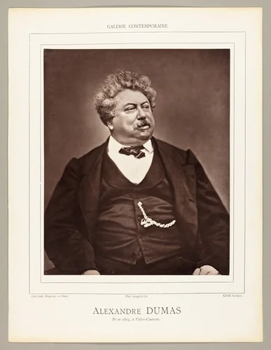 Alexandre Dumas (French novelist and playwright, 1802-1870) by Étienne Carjat, photograph, 1871-1878