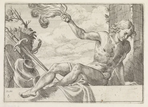 Mars by Unknown, print, 1583-1638
