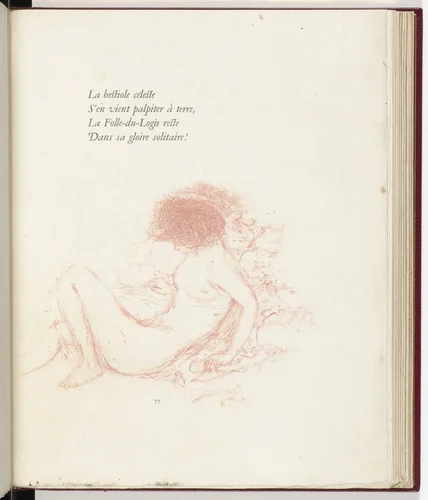 In-text plate (page 77) from Parallèlement (In Parallel) by Pierre Bonnard, illustrated book, 1900