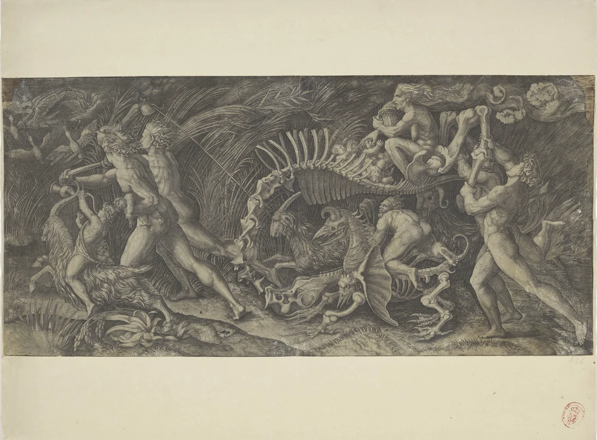 Het karkas by Unknown, print, 1500-1536