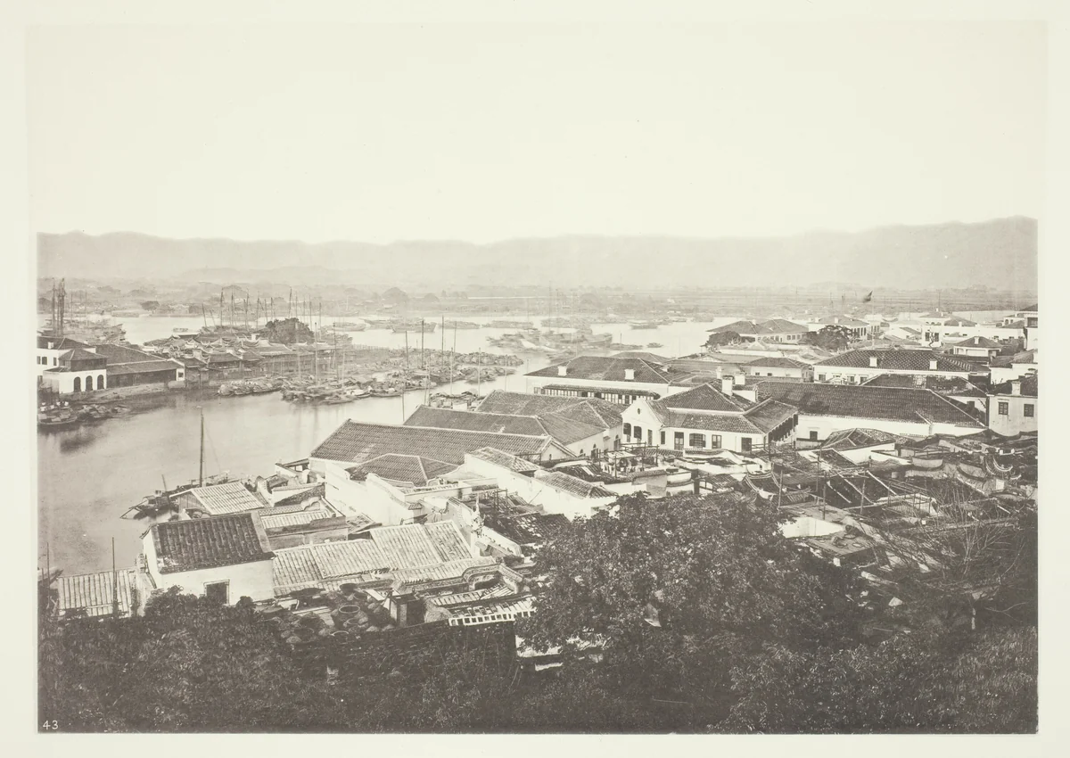 Foochow Foreign Settlement by John Thomson, photograph, 1863-1873