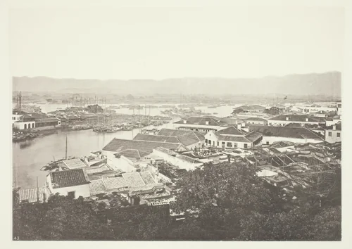 Foochow Foreign Settlement by John Thomson, photograph, 1863-1873