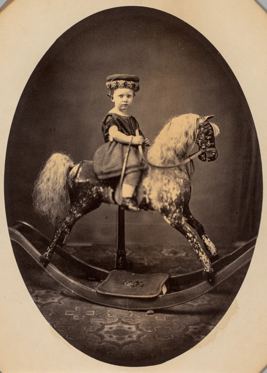 Francis Wayland Sherman at the Age of 2 Years 10 Months by H.N. Roberts, photograph, 1862