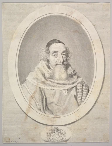 Matthieu Molé by Claude Mellan, print, 1640-1656