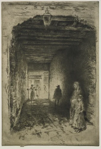 The Beggars by James McNeill Whistler, print, 1880