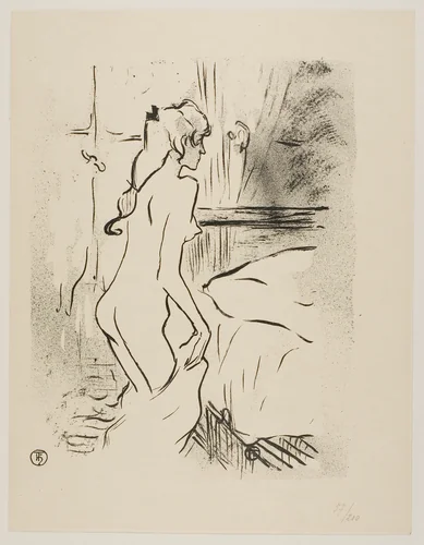 Study of a Woman by Henri de Toulouse-Lautrec, print, 1893