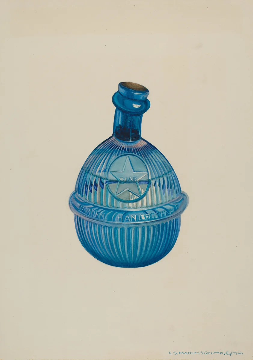 Fire Extinguisher by Lorraine S. Makimson, index of american design, 1940