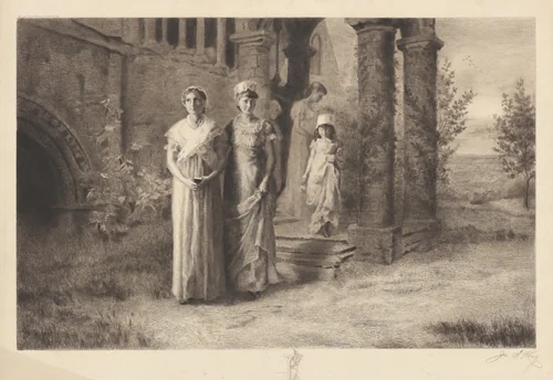 The Vesper Hour by James S. King
Gabrielle De Veaux Clements, print, 1884